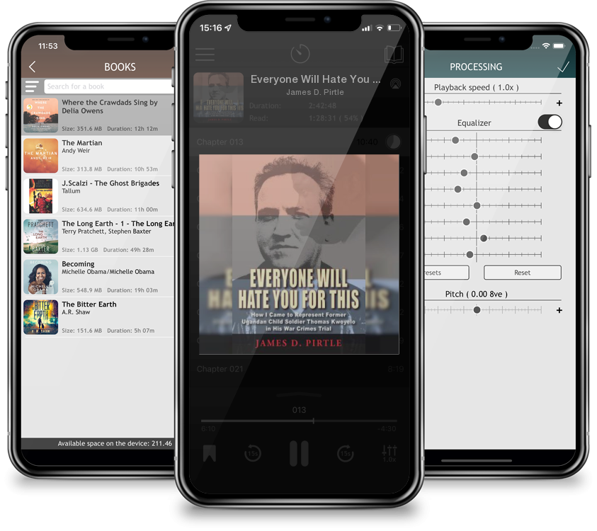 Audiobook Everyone Will Hate You for This: How I Came to Represent Former Ugandan Child Soldier Thomas Kwoyelo in His War Crimes Trial by James D. Pirtle