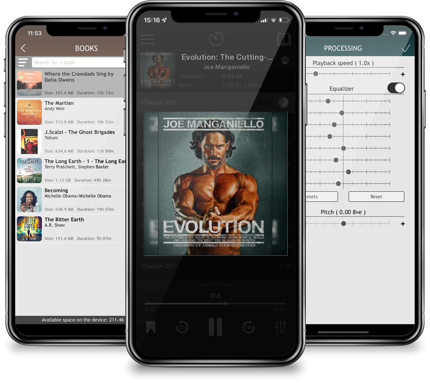 Audiobook Evolution: The Cutting-Edge Guide to Breaking Down Mental Walls and Building the Body You\'ve Always Wanted by Joe Manganiello