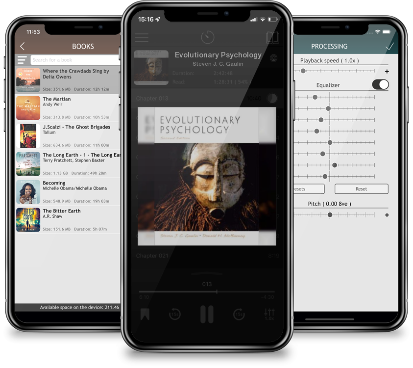 Audiobook Evolutionary Psychology by Steven J. C. Gaulin
