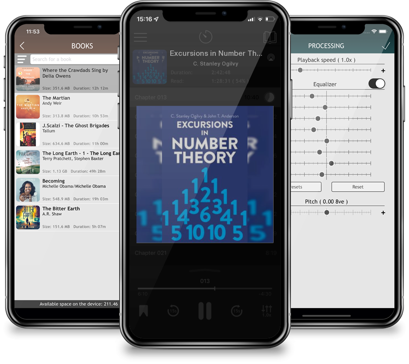 Audiobook Excursions in Number Theory (Dover Books on Mathematics) by C. Stanley Ogilvy