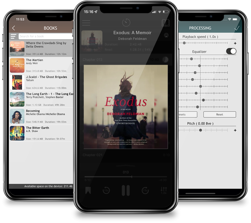Audiobook Exodus: A Memoir by Deborah Feldman