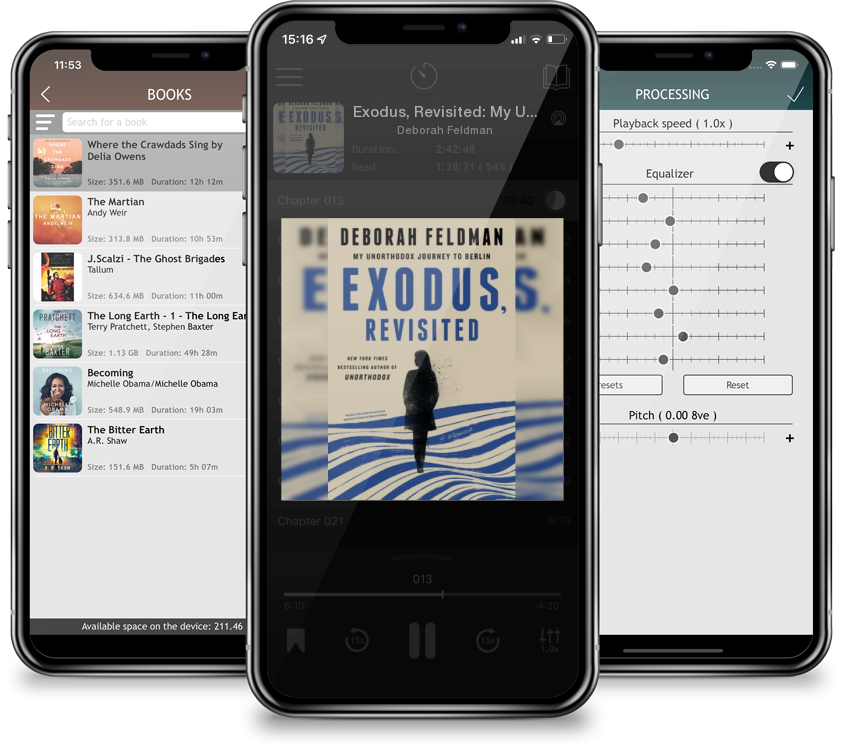 Audiobook Exodus, Revisited: My Unorthodox Journey to Berlin by Deborah Feldman