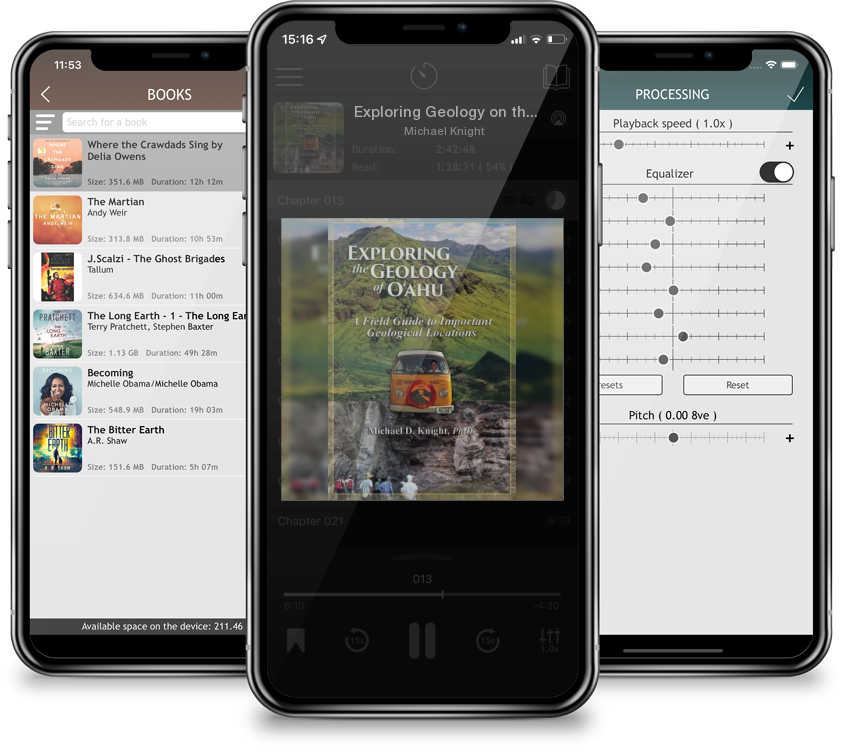 Audiobook Exploring Geology on the Island of Oahu, A Field Guide to important Geological Locations by Michael Knight