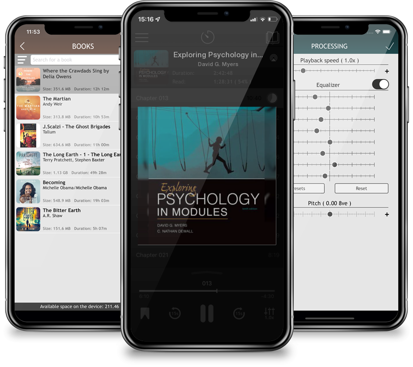 Audiobook Exploring Psychology in Modules by David G. Myers