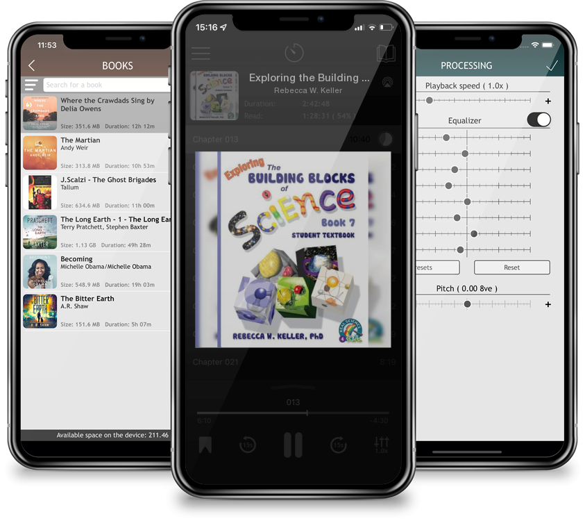 Audiobook Exploring the Building Blocks of Science Book 7 Student Textbook by Rebecca W. Keller