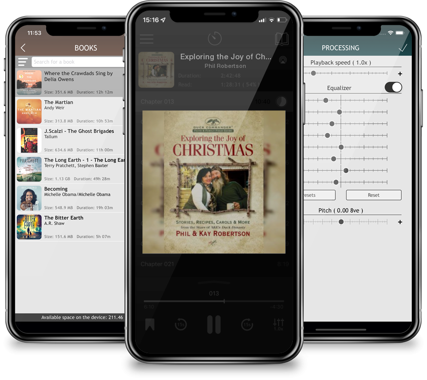 Listen Exploring the Joy of Christmas: A Duck Commander Faith and Family Field Guide by Phil Robertson in MP3 Audiobook Player for free