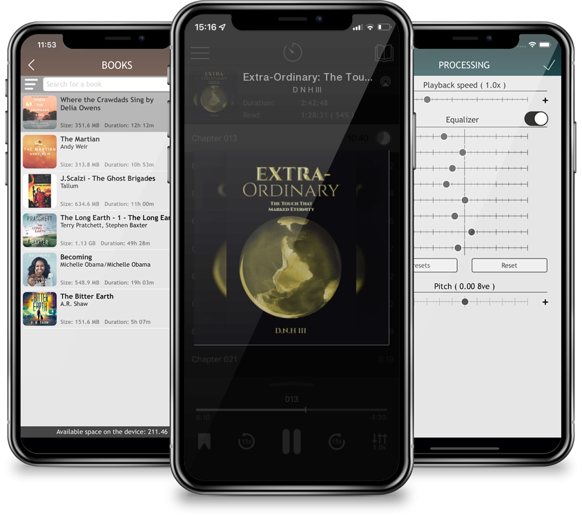 Audiobook Extra-Ordinary: The Touch That Marked Eternity by D N H III