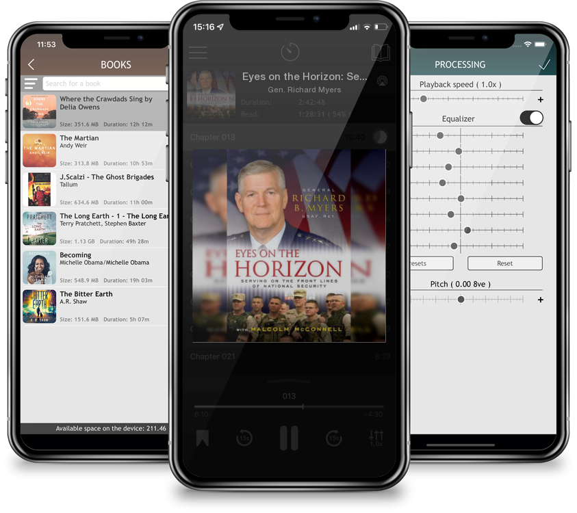 Audiobook Eyes on the Horizon: Serving on the Front Lines of National Security by Gen. Richard Myers