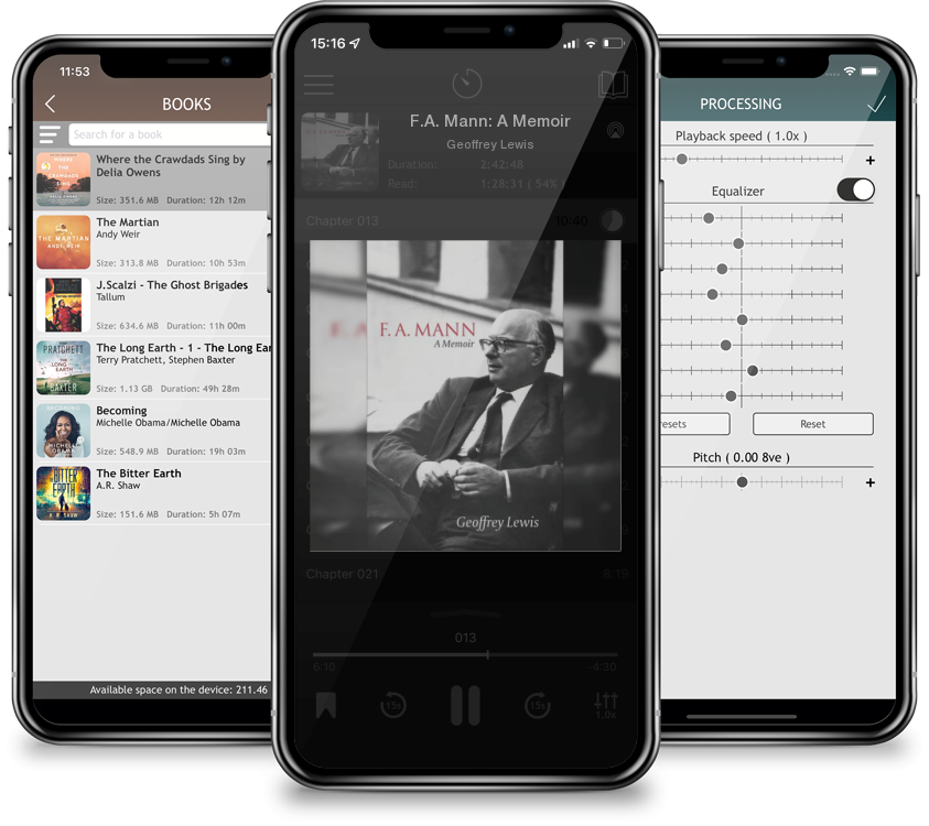 Audiobook F.A. Mann: A Memoir by Geoffrey Lewis