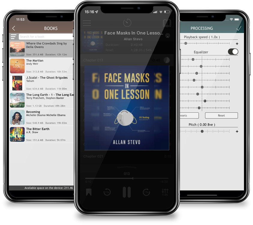 Audiobook Face Masks In One Lesson by Allan Stevo
