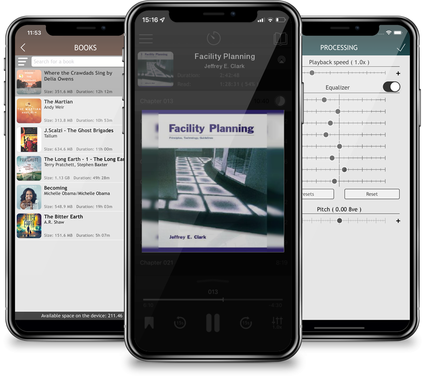 Audiobook Facility Planning by Jeffrey E. Clark
