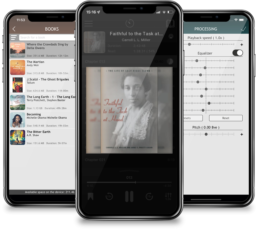 Audiobook Faithful to the Task at Hand: The Life of Lucy Diggs Slowe by Carroll L. L. Miller