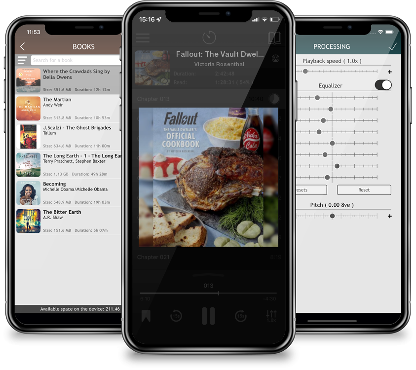 Audiobook Fallout: The Vault Dweller\'s Official Cookbook by Victoria Rosenthal