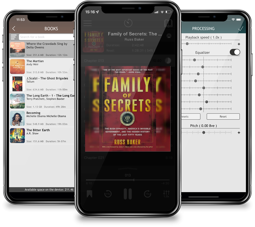 Audiobook Family of Secrets: The Bush Dynasty, America\'s Invisible Government, and the Hidden History of the Last Fifty Years by Russ Baker