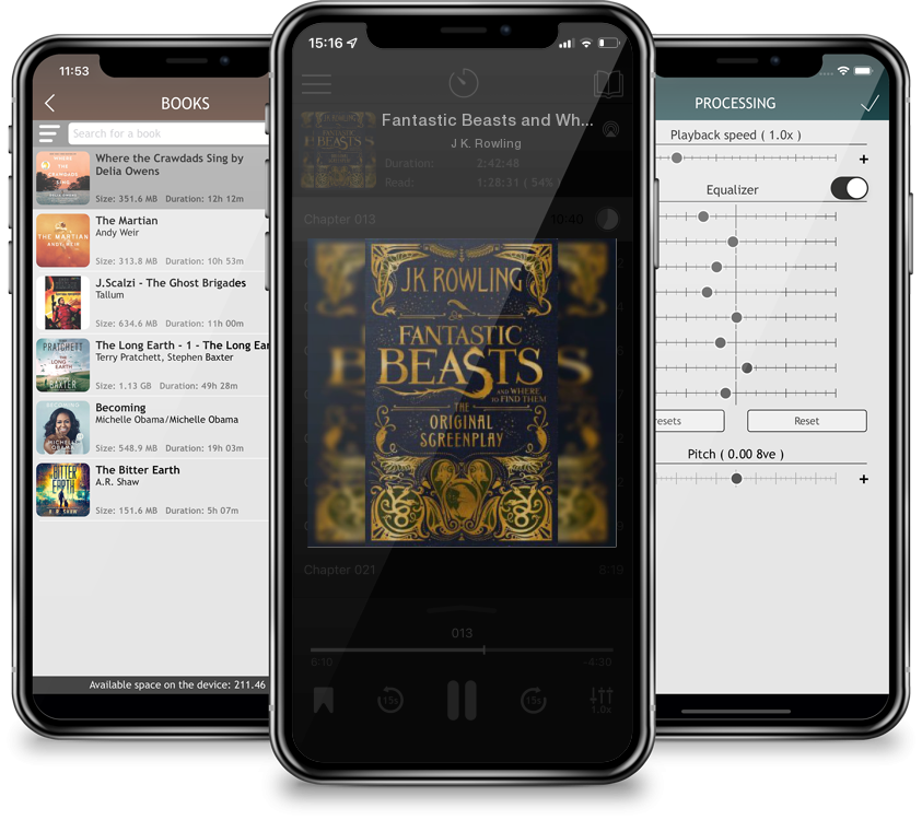 Audiobook Fantastic Beasts and Where to Find Them: The Original Screenplay (Harry Potter) by J K. Rowling