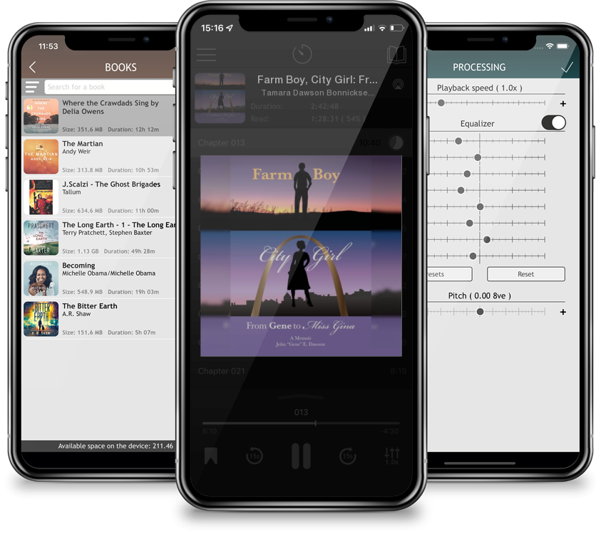Audiobook Farm Boy, City Girl: From Gene to Miss Gina by Tamara Dawson Bonnicksen