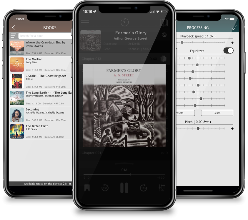 Audiobook Farmer\'s Glory by Arthur George Street