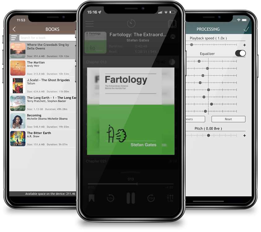 Audiobook Fartology: The Extraordinary Science behind the Humble Fart by Stefan Gates