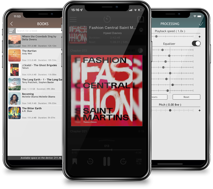 Audiobook Fashion Central Saint Martins by Hywel Davies