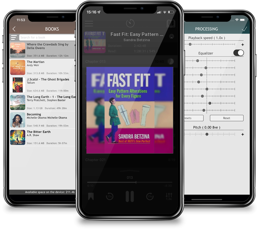 Audiobook Fast Fit: Easy Pattern Alterations for Every Figure by Sandra Betzina