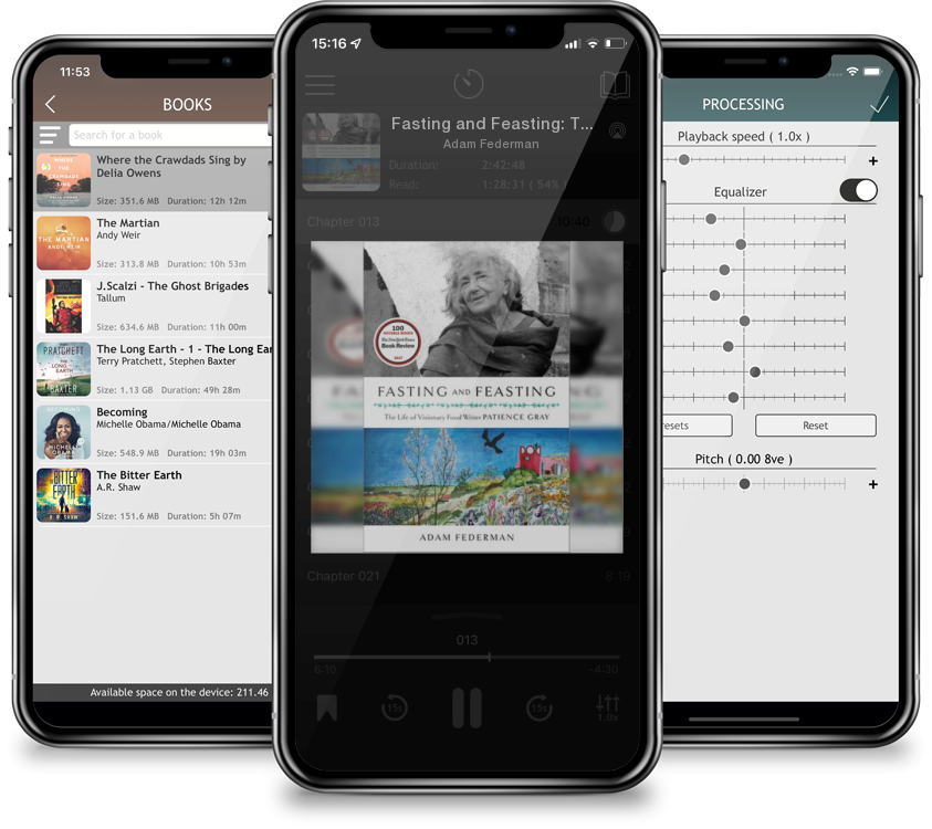 Audiobook Fasting and Feasting: The Life of Visionary Food Writer Patience Gray by Adam Federman