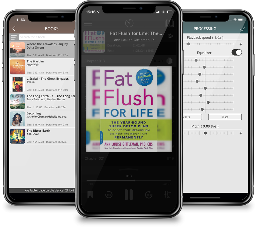 Audiobook Fat Flush for Life: The Year-Round Super Detox Plan to Boost Your Metabolism and Keep the Weight Off Permanently by Ann Louise Gittleman, PhD, CNS