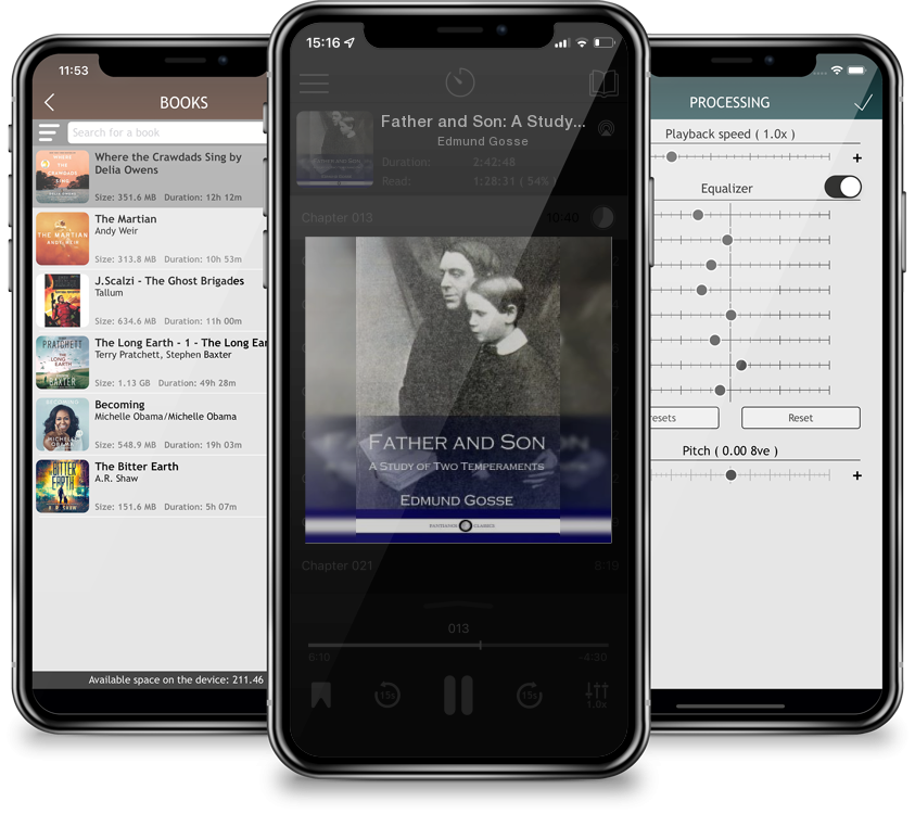 Audiobook Father and Son: A Study of Two Temperaments by Edmund Gosse