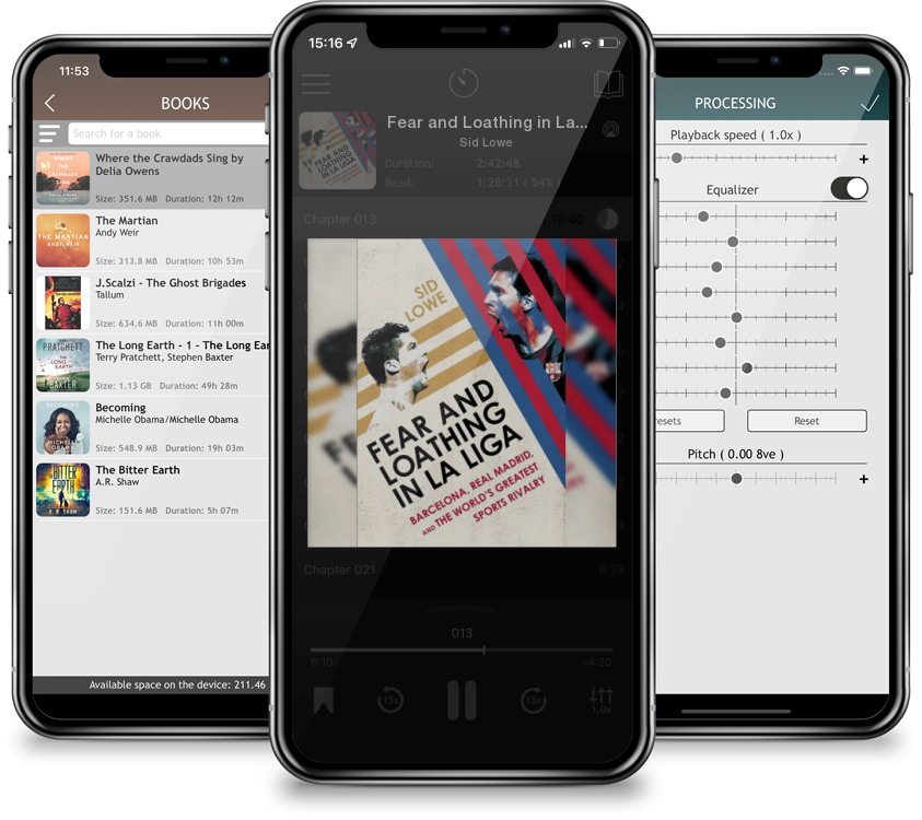 Audiobook Fear and Loathing in La Liga: Barcelona, Real Madrid, and the World\'s Greatest Sports Rivalry by Sid Lowe