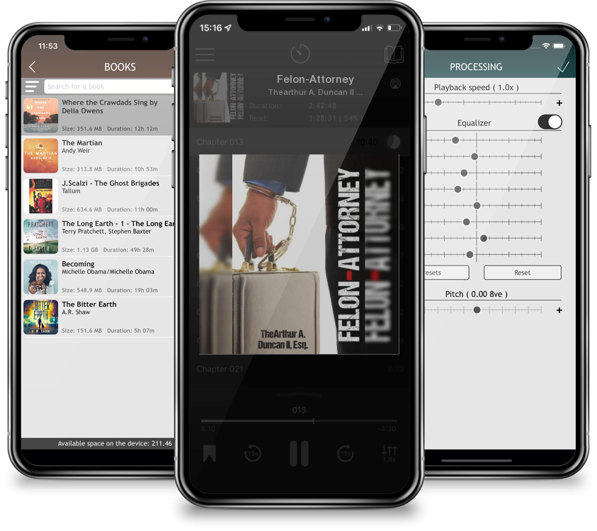 Audiobook Felon-Attorney by Thearthur A. Duncan II Esq