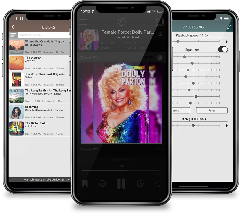 Audiobook Female Force: Dolly Parton - Bonus Pride Edition by Frizell Michael