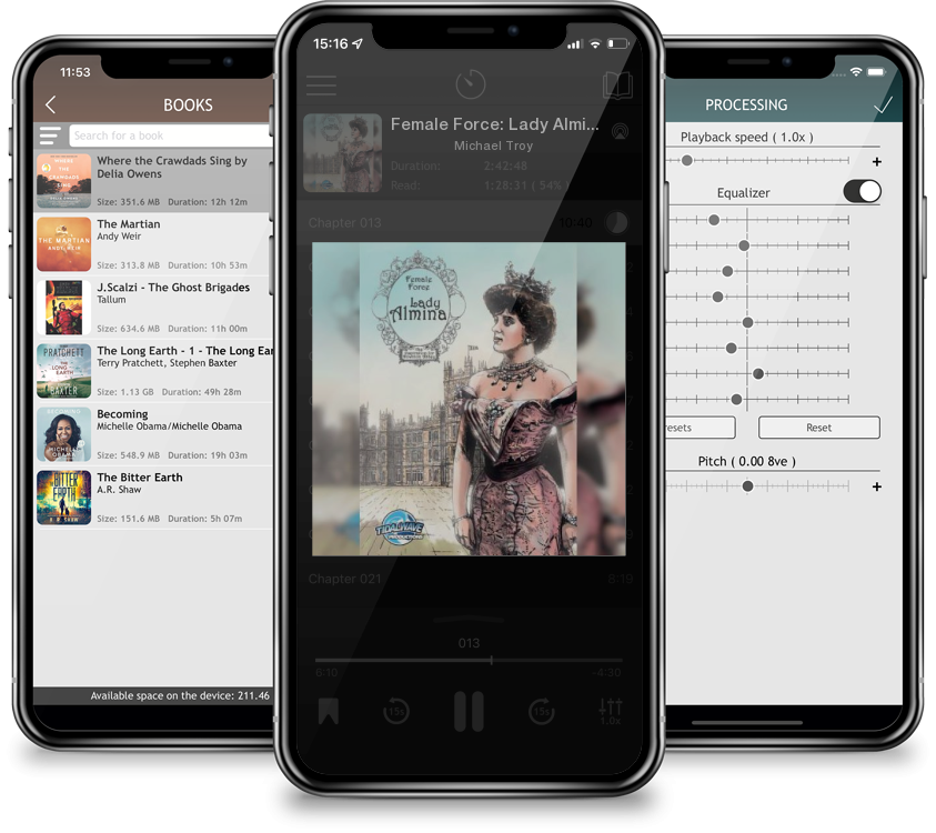 Audiobook Female Force: Lady Almina: The Woman behind Downton Abbey by Michael Troy