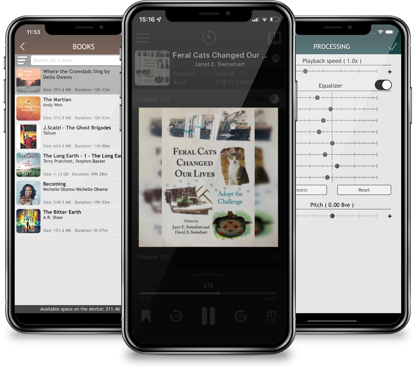 Audiobook Feral Cats Changed Our Lives: Adopt the Challenge by Janet E. Swinehart