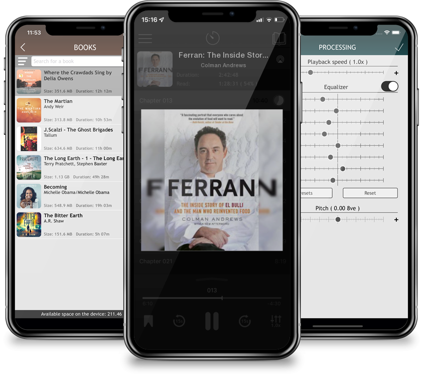 Audiobook Ferran: The Inside Story of El Bulli and the Man Who Reinvented Food by Colman Andrews