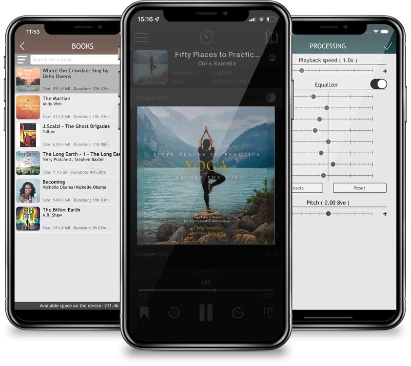 Audiobook Fifty Places to Practice Yoga Before You Die: Yoga Experts Share the World’s Greatest Destinations by Chris Santella