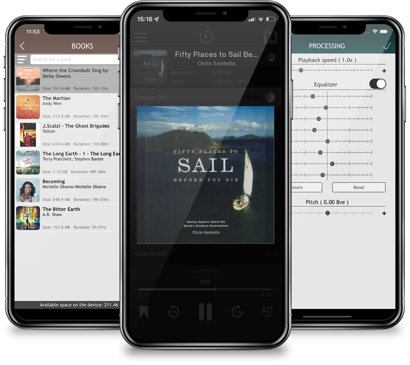 Audiobook Fifty Places to Sail Before You Die: Sailing Experts Share the World\'s Greatest Destinations by Chris Santella