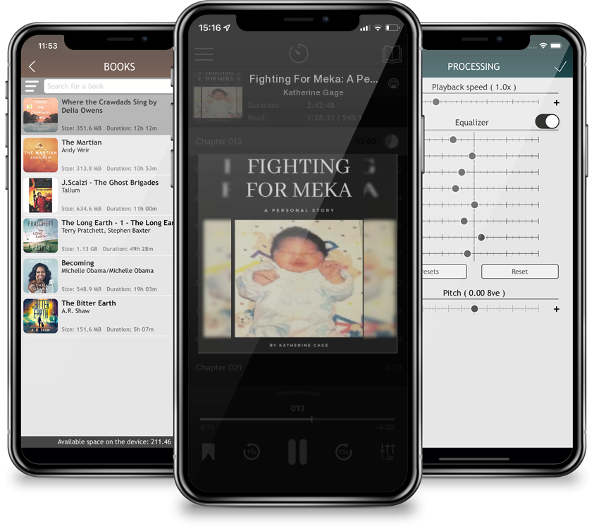 Audiobook Fighting For Meka: A Personal Story Written by: Katherine Gage by Katherine Gage