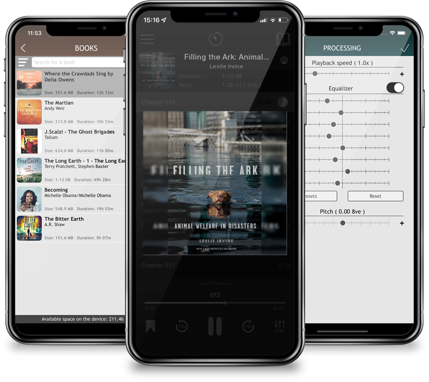 Audiobook Filling the Ark: Animal Welfare in Disasters (Animals and Ethics) by Leslie Irvine