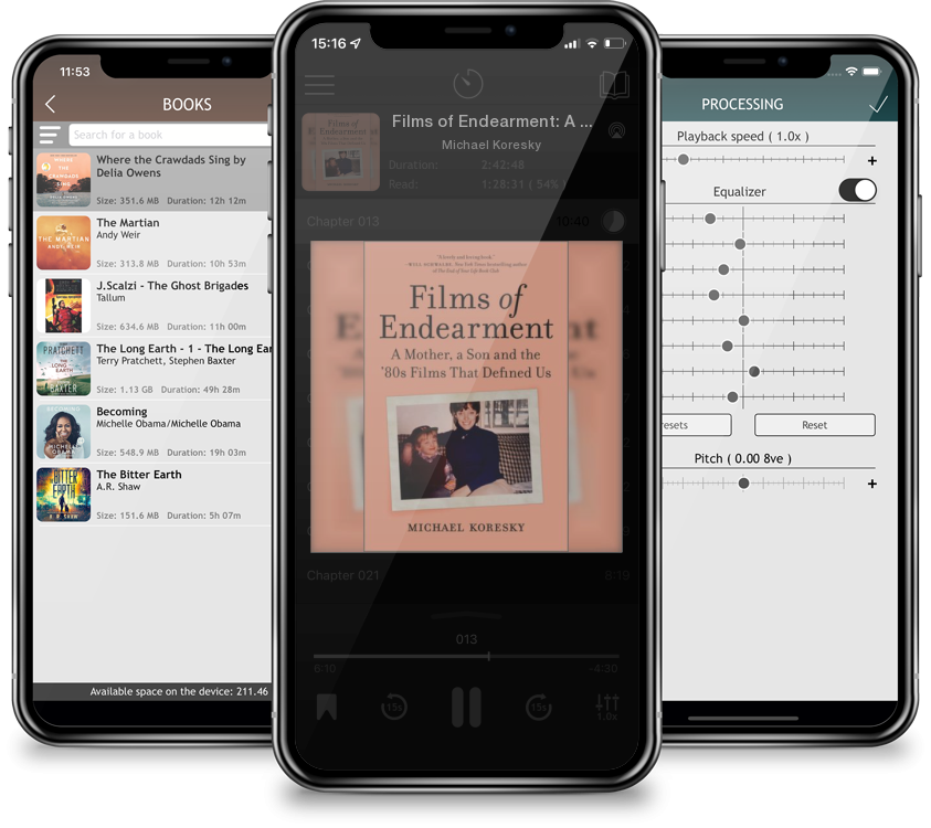 Audiobook Films of Endearment: A Mother, a Son and the \'80s Films That Defined Us by Michael Koresky