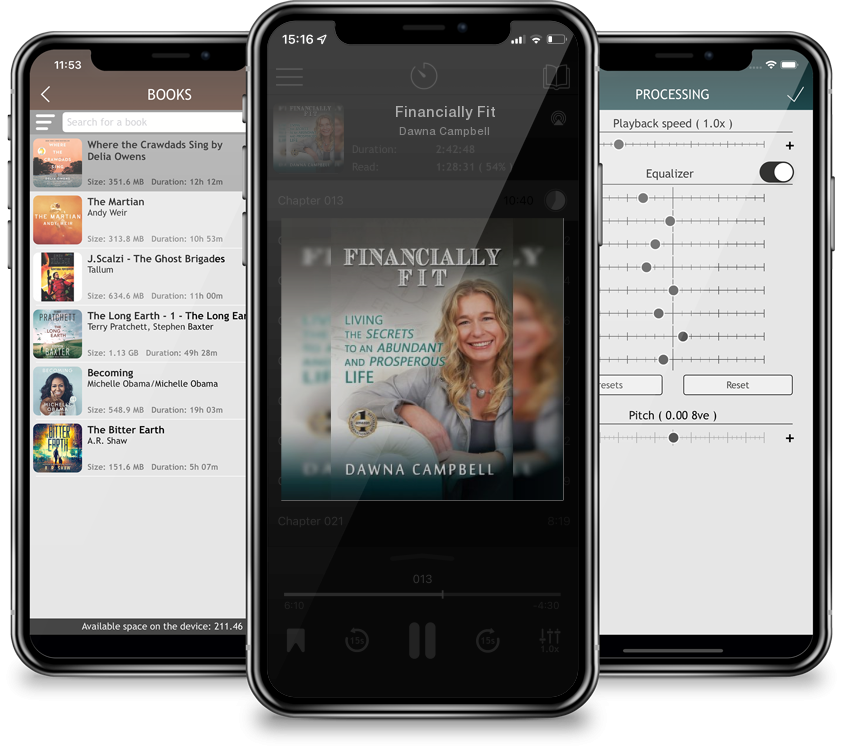 Audiobook Financially Fit by Dawna Campbell