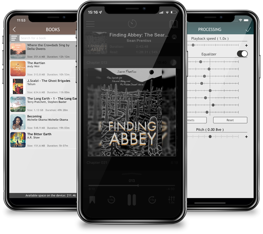 Audiobook Finding Abbey: The Search for Edward Abbey and His Hidden Desert Grave by Sean Prentiss