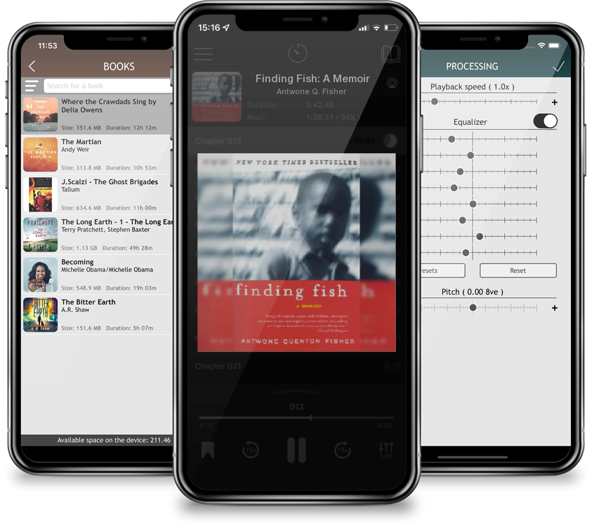 Audiobook Finding Fish: A Memoir by Antwone Q. Fisher
