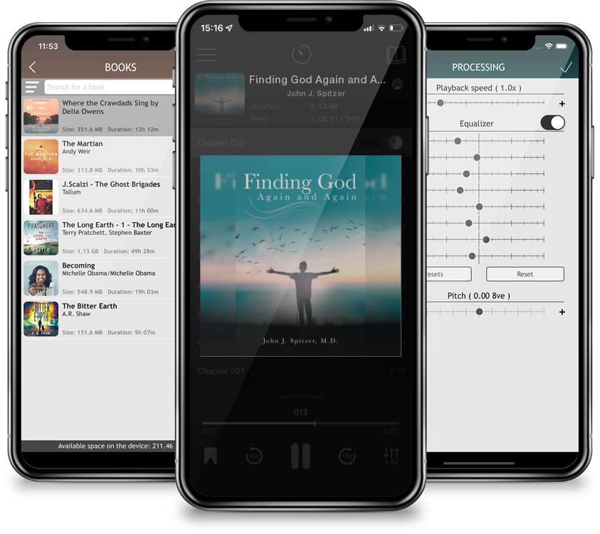 Audiobook Finding God Again and Again by John J. Spitzer