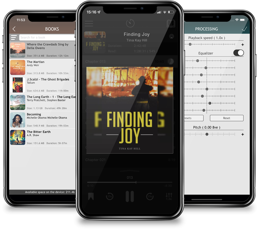 Audiobook Finding Joy by Tina Kay Hill