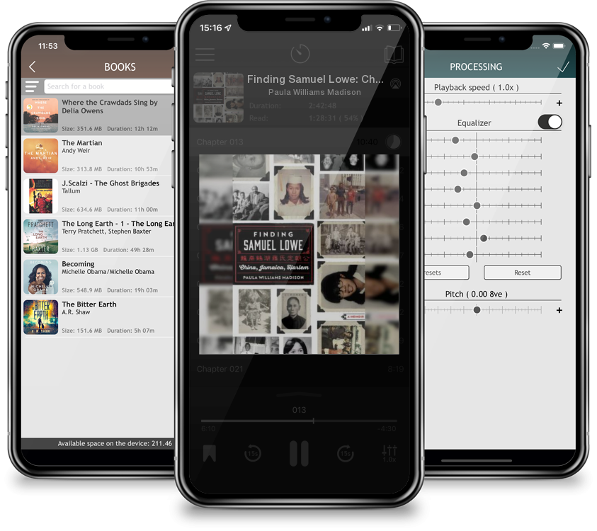 Audiobook Finding Samuel Lowe: China, Jamaica, Harlem by Paula Williams Madison