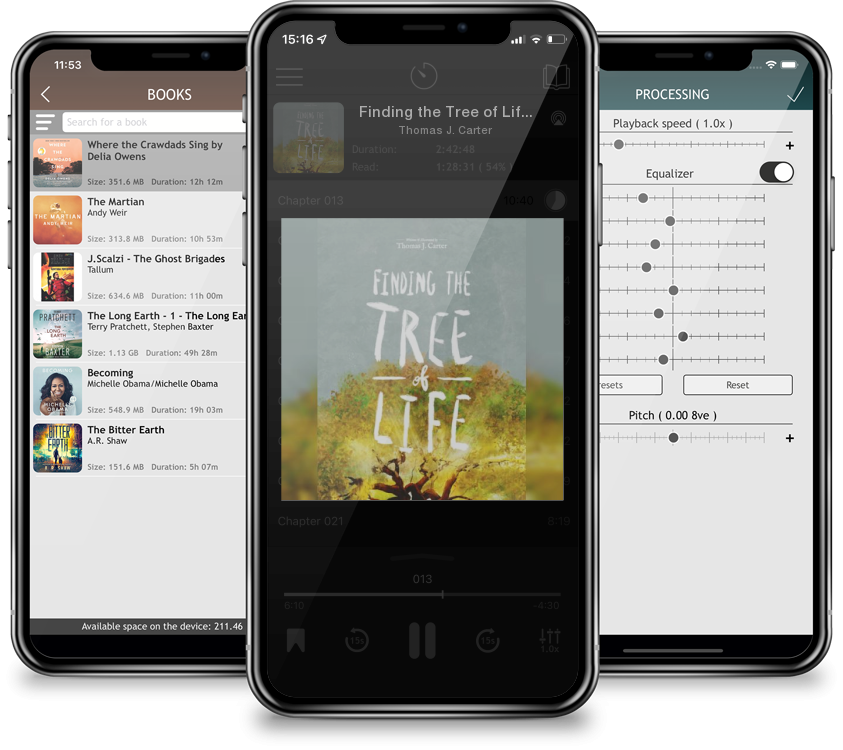 Audiobook Finding the Tree of Life by Thomas J. Carter