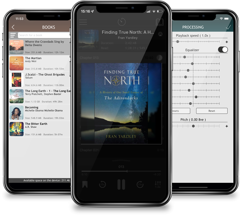 Audiobook Finding True North: A History of One Small Corner of the Adirondacks (Excelsior Editions) by Fran Yardley