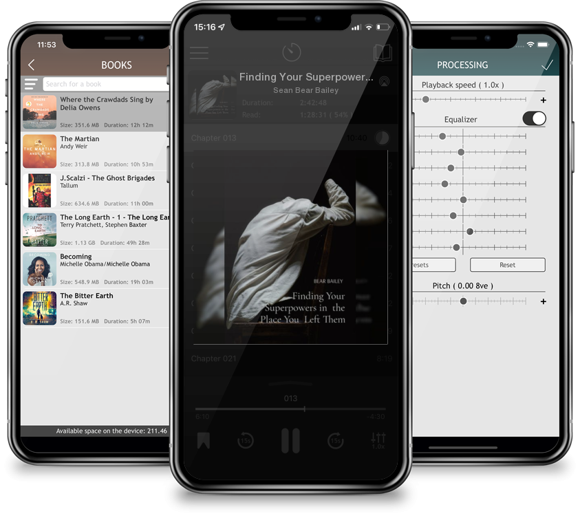 Audiobook Finding Your Superpowers in the Place You Left Them by Sean Bear Bailey