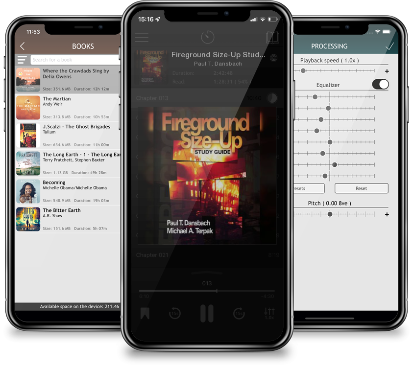 Audiobook Fireground Size-Up Study Guide by Paul T. Dansbach