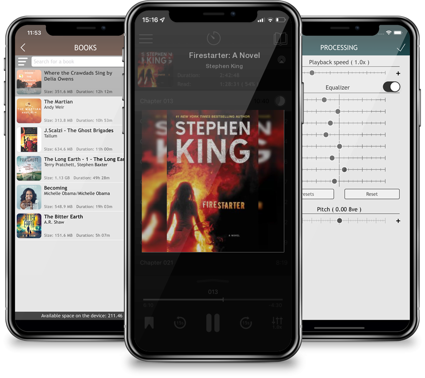 Audiobook Firestarter: A Novel by Stephen King