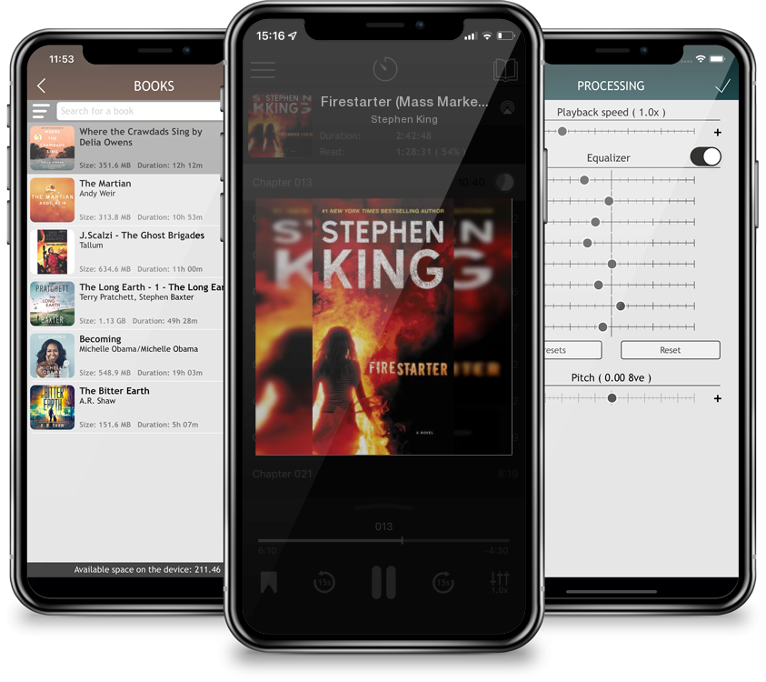 Audiobook Firestarter (Mass Market) by Stephen King
